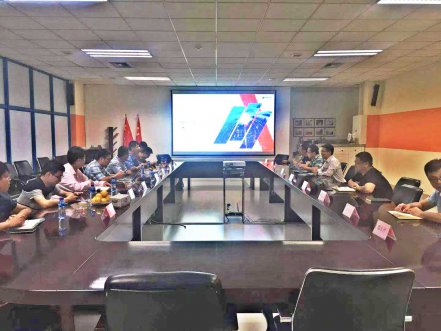 中科院海岸带研究所向导专家一行到PA视讯软件考察